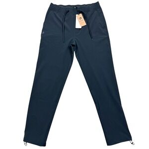 Flylow Men's Tiller Jogger LT Pants Black Size M Performance Stretch UPF 40+